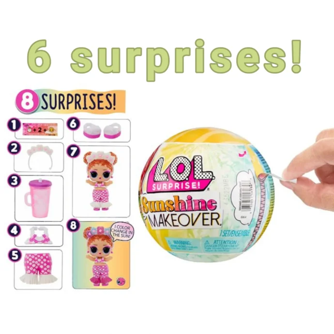 LOL Surprise Sunshine Кукла-сюрприз в шарике