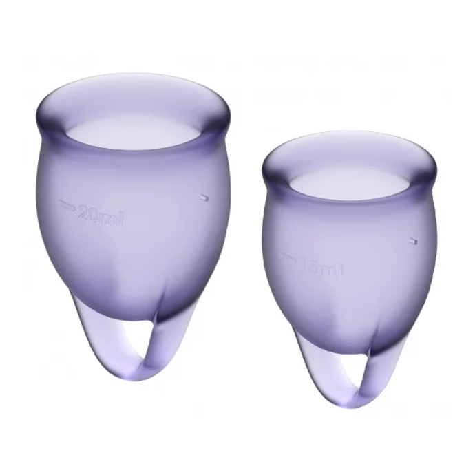 Feel Confident Satisfyer menstrual cups