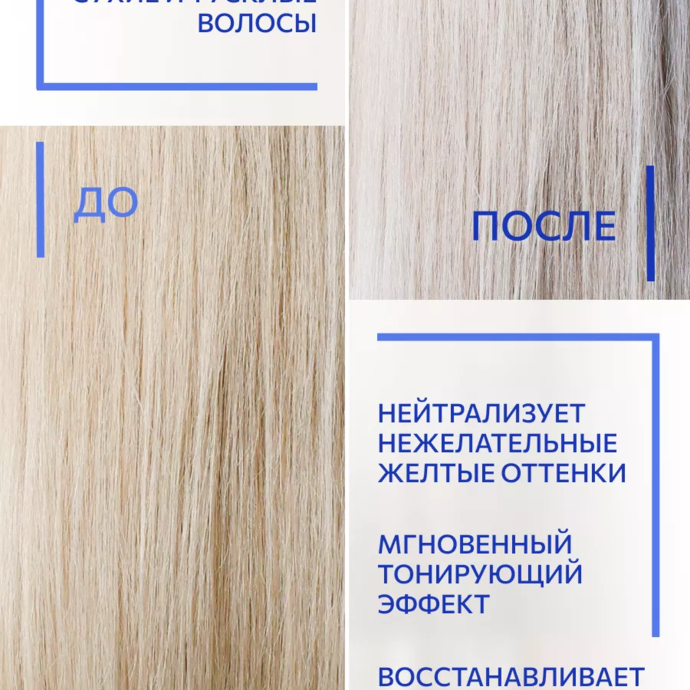 Ollin Anti-yellow Toning hair mask, 250ml
