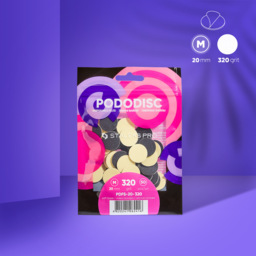 Staleks Pro M Сменные файлы для Pododisk 320 грит (50 шт)