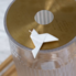 Ceramic brooch "Flying dove"