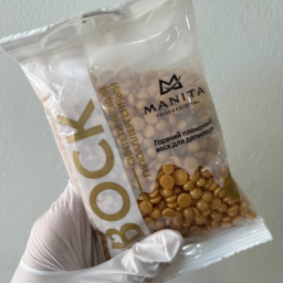 Manita professional Воск горячий (синтетический)  -  Золото гранулы 100 гр