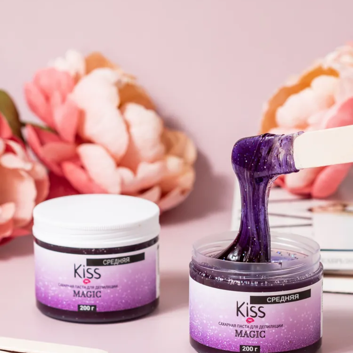 Kiss - Sugar paste for depilation Kiss magic 200 gr. (medium)