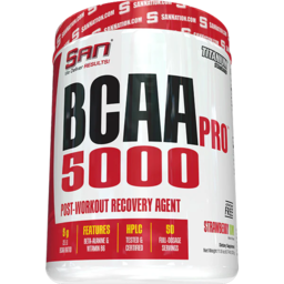 BCAA ამინომჟავები SAN BCAA-Pro - 5000 345 გ ხილის პუნჩი