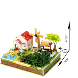 3D ფაზლი - My Zilipoo - Windmill Farm