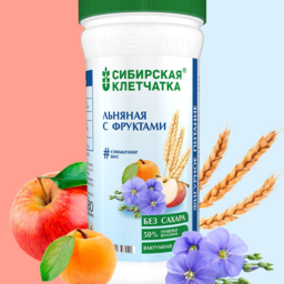 ლენტის ბოჭკო ხილთან