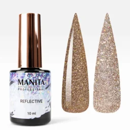 Manita Professional Гель лак  - "Reflective" светоотражающий No02 (10 мл)