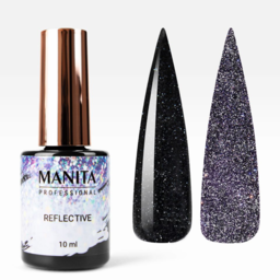 Manita Professional Gel Polish - "ამრეკლავი" ამრეკლი No08 (10 მლ)