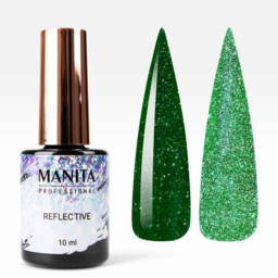 Manita Professional Gel polish - "Reflective" light-reflecting No. 10 (10 ml)