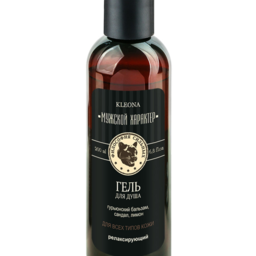Cleona მამაკაცის საშხაპე გელი ხასიათი დამამშვიდებელი