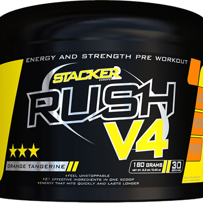 Stacker2 Europe Rush V4 ენერგეტიკი 180 gr (Orange Tangerine)
