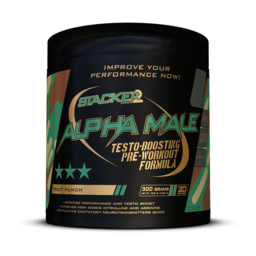 Stacker2 Europe Alpha Male ენერგეტიკი 300 gr (Fruit Punch)