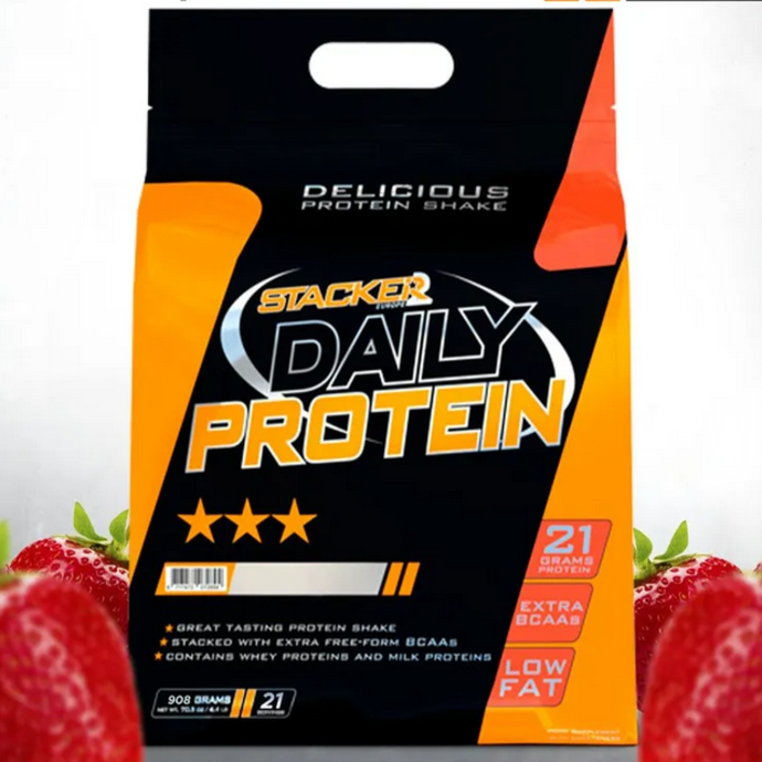 Stacker2 Daily Protein 908 gr (Клубника)