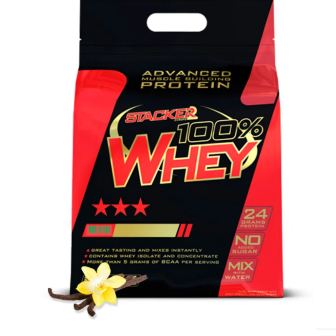 Stacker2 Europe 100% Whey протеин 908 gr (Ваниль)