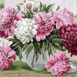 Paint by number "Peonies"