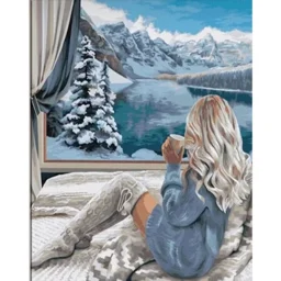 Paint by number "Winter landscape"