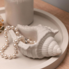 Gypsum jewelry shell