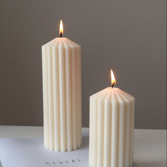Set of 2 table candles