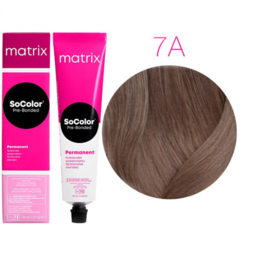 Matrix SoColor - Pre-Bonded Cream hair dye 7A (90 ml)