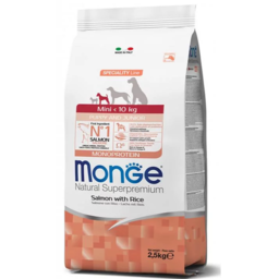 Natural Super Premium Mini Puppy & Junior (лосось и рис)