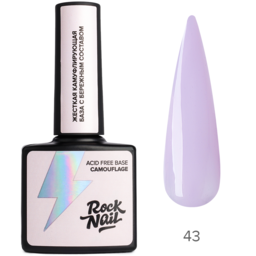 Камуфлирующая жесткая бескислотная база RockNail 43 Powerful